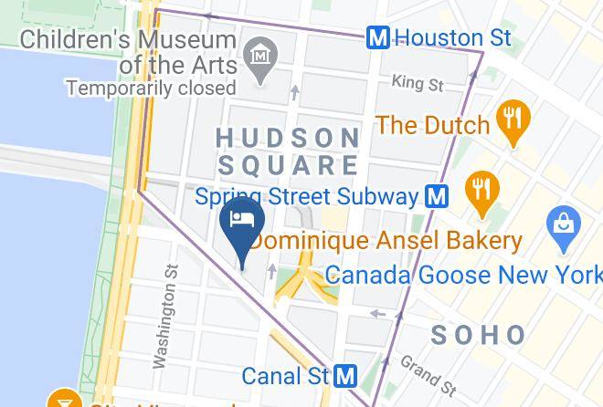 Arlo Hotels Midtown Map