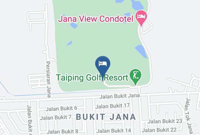 Larut - Arma Homestay Taiping Golf Resort Maps