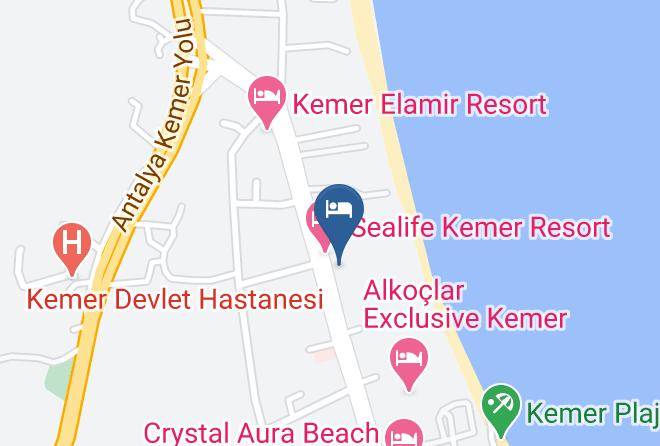 Kemer - Arma's Beach Hotel Maps