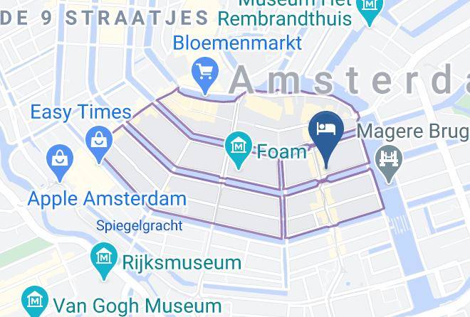 Amsterdam - Armada Hotel Amsterdam Maps