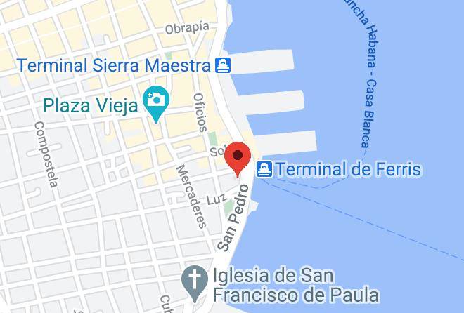 La Habana Vieja - Armadores De Santander Maps