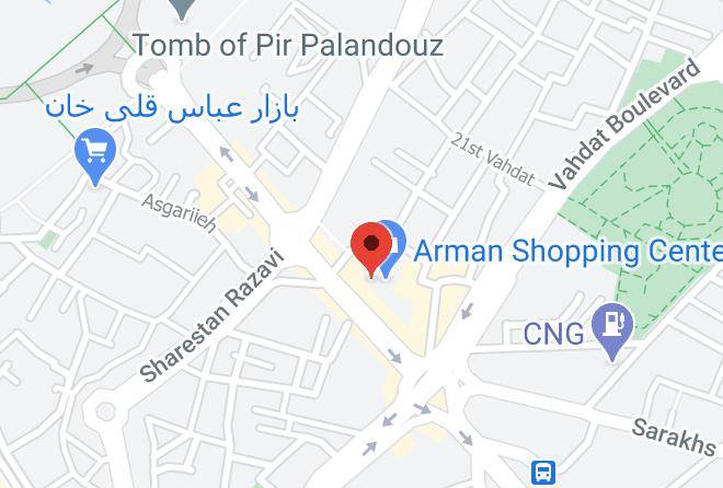 Birjand - Arman Hotel Maps