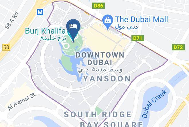 Dubai - Armani Lounge Maps