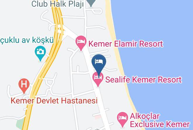 Kemer - Armas Gul Beach Hotel Maps