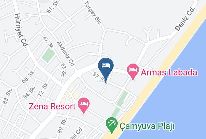 Kemer - Armas Kaplan Paradise Maps