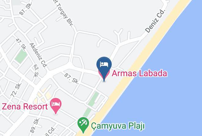Kemer - Armas Labada Hotel Maps