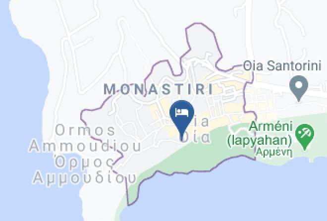 Armenaki Santorini Map