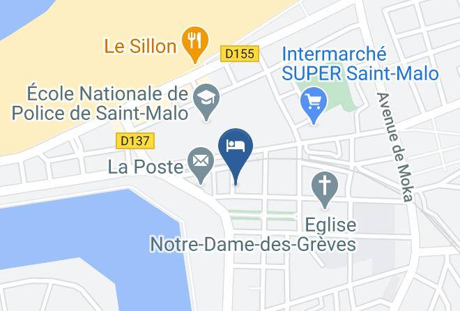 Ille Et Vilaine - Armeric Hotel Maps