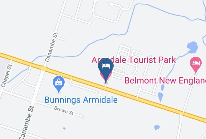 Armidale Regional - Armidale Tourist Park Maps