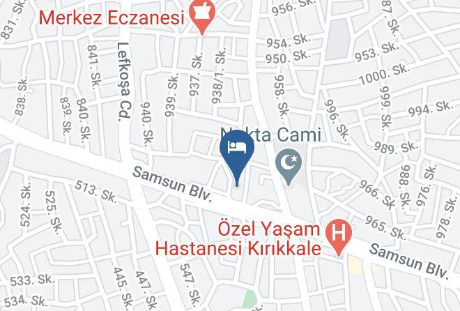 Kirikkale Baglarbasi - Armina Termal Otel Maps