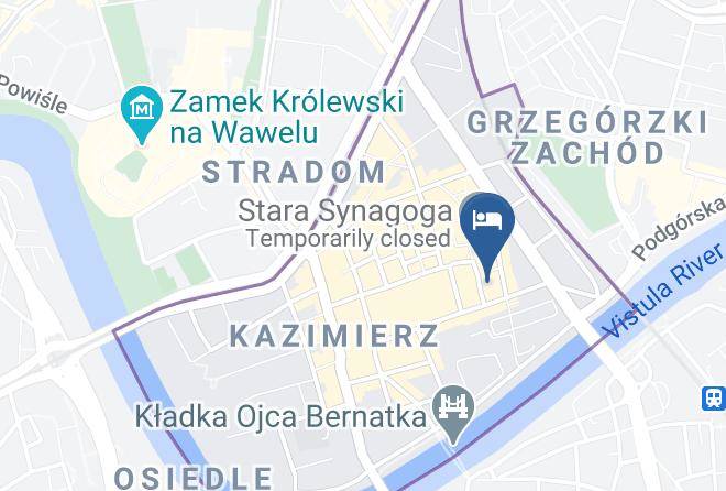 Cracow - Armon Residence Maps