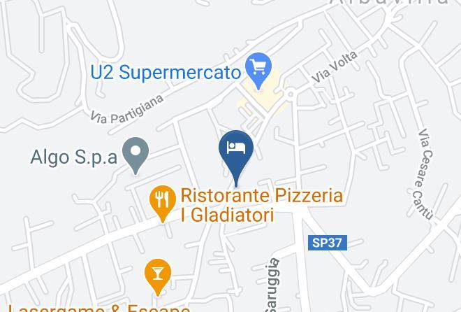Como - Armonia B & B Maps