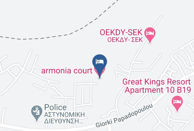 Cyprus - Armonia Court Maps
