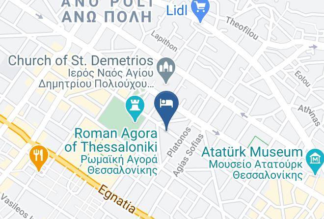 Salonica - Armonia Deluxe Apt Maps