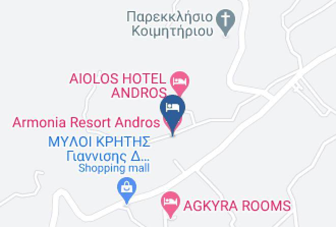 Cyclades - Armonia Resort Andros Maps