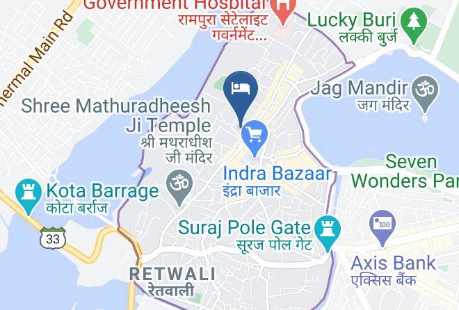 Kota - Arn Group Of Hotel & Resort Maps