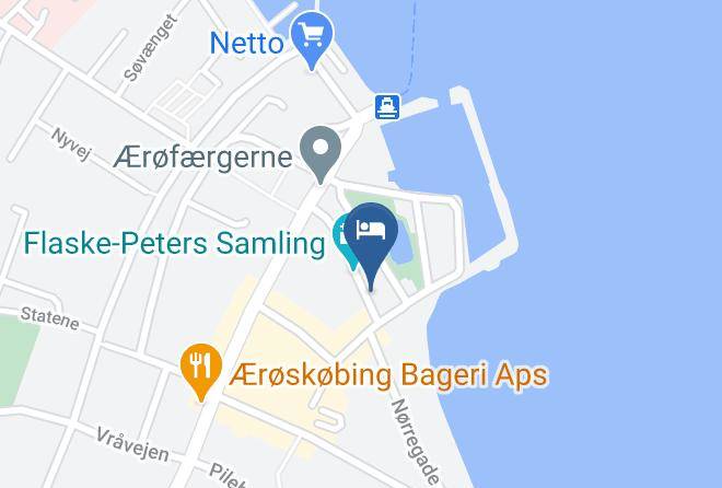 Aeroskobing - Arnfeldt Hotel & Restaurant Maps