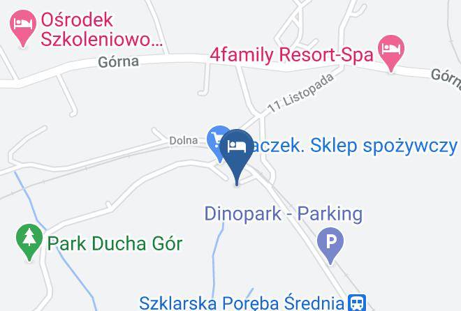Arnica Pokoje Goscinne I Domki Holenderskie Map