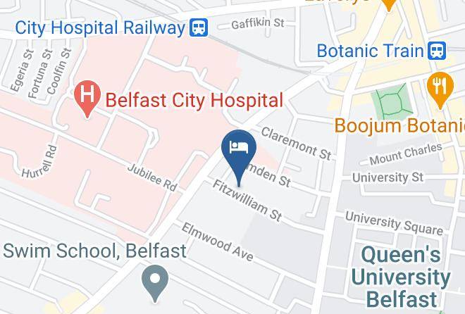 Belfast City - Arnies Backpackers Maps