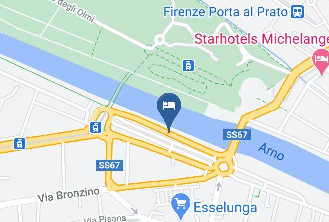 Florence - Arno Dreams Maps