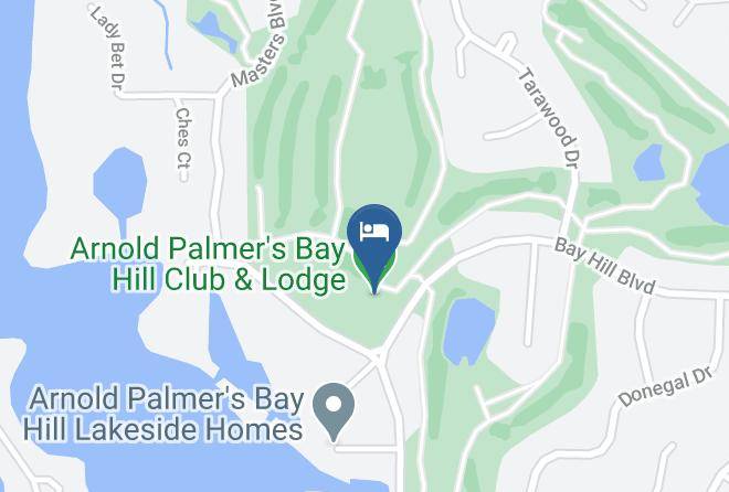 Orange - Arnold Palmer's Bay Hill Club & Lodge Maps