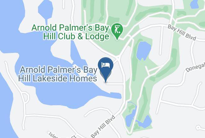 Orange - Arnold Palmer's Bay Hill Lakeside Homes Maps
