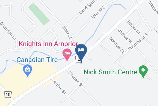 Arnprior Motor Inn Map