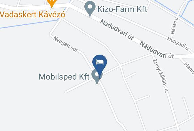 Hajduszoboszlo - Arnyas Vendeghaz Maps