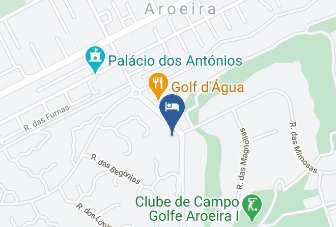 Aroeira Lisbon Hotel Sea And Golf Resort Karte - Setubal - Almada