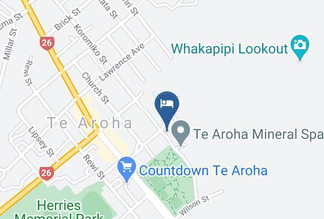 Matamata Piako - Aroha Mountain Lodge Maps