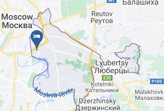 Moscow - Aroma Hotel Maps
