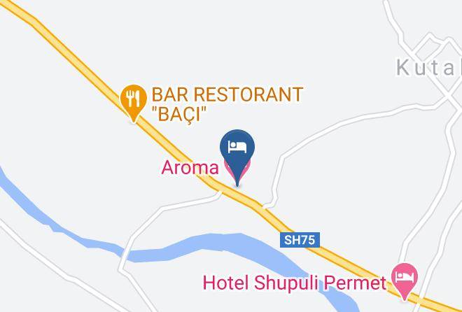 Permet - Aroma Hotel Maps