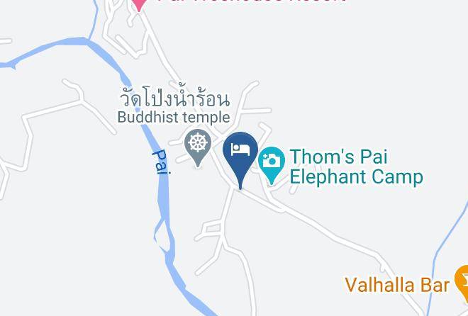 Aroma Pai Resort&hotspring Map