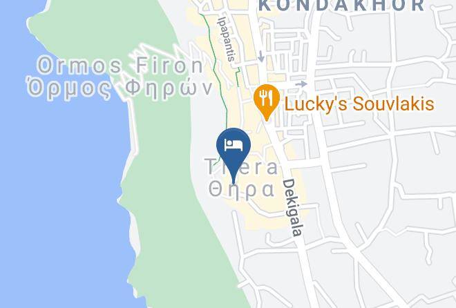 Thira - Aroma Suites Maps
