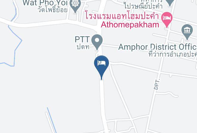 Amphoe Pakham - Aromdee Resort Maps