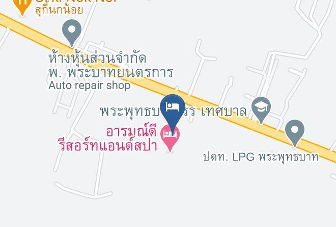 Amphoe Phra Phutthabat - Aromdee Resort Maps