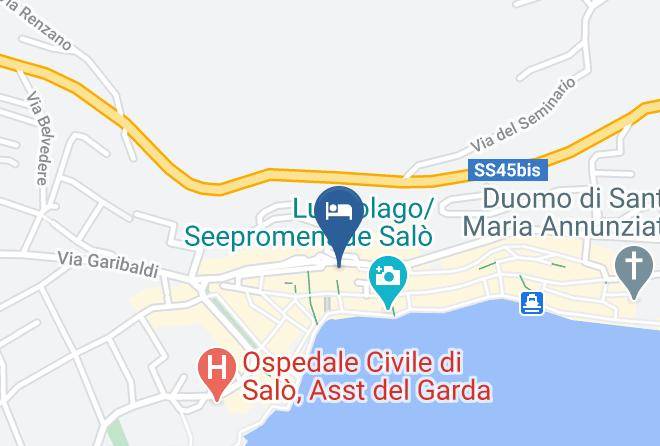 Brescia - Aromi Piccolo Hotel Maps