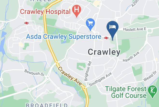 West Sussex - Arora Hotel Gatwick Crawley Maps