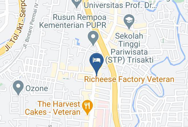 Jakarta Selatan - Arosa Hotel Jakarta Maps