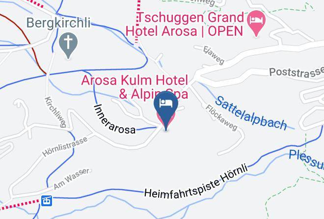 Plessur - Arosa Kulm Hotel & Alpin Spa Maps