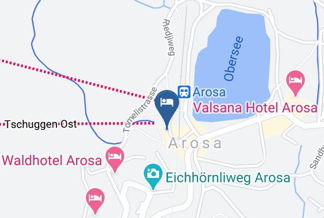 Plessur - Arosa Vetter Hotel Maps