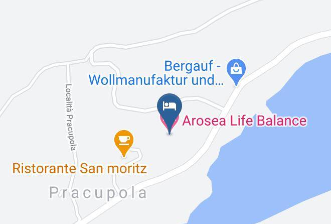 Arosea Life Balance Hotel Map