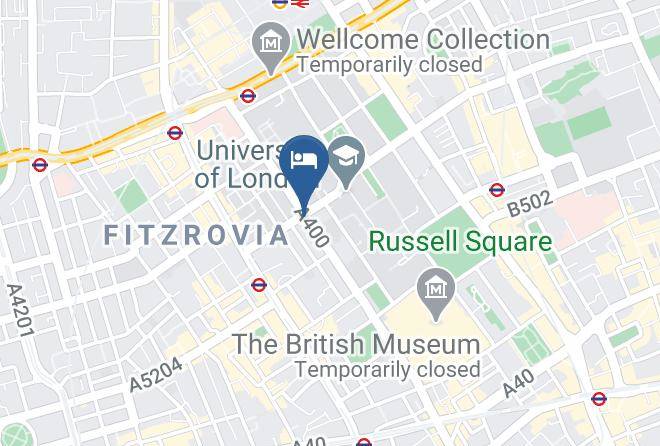 London - Arosfa Hotel London By Compass Hospitality Maps