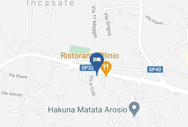 Como - Arosio Hotel Maps