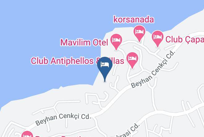 Kas - Hotel Arpia Maps