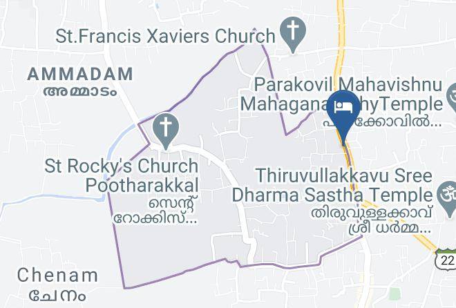 Thrissur - Arpitha Hotel Maps