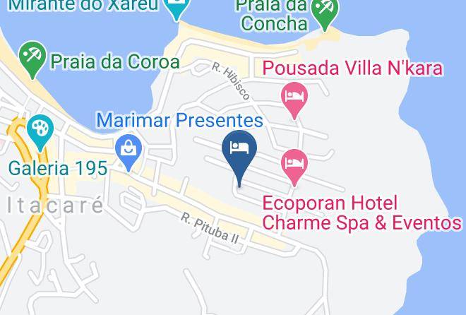 Itacare - Arpoador Flat Maps