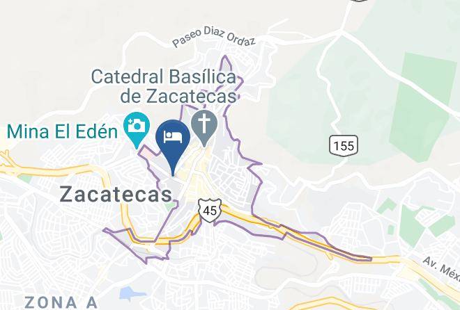 Zacatecas Zacatecas Centro - Arrabal Alameda Maps