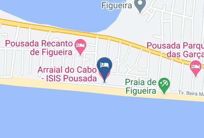 Arraial Do Cabo - Arraial Do Cabo Isis Pousada Maps