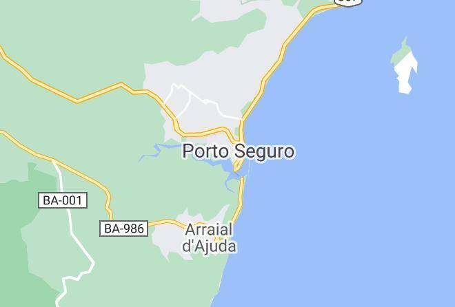 Porto Seguro - Arraial Praia Hotel Pousada Maps